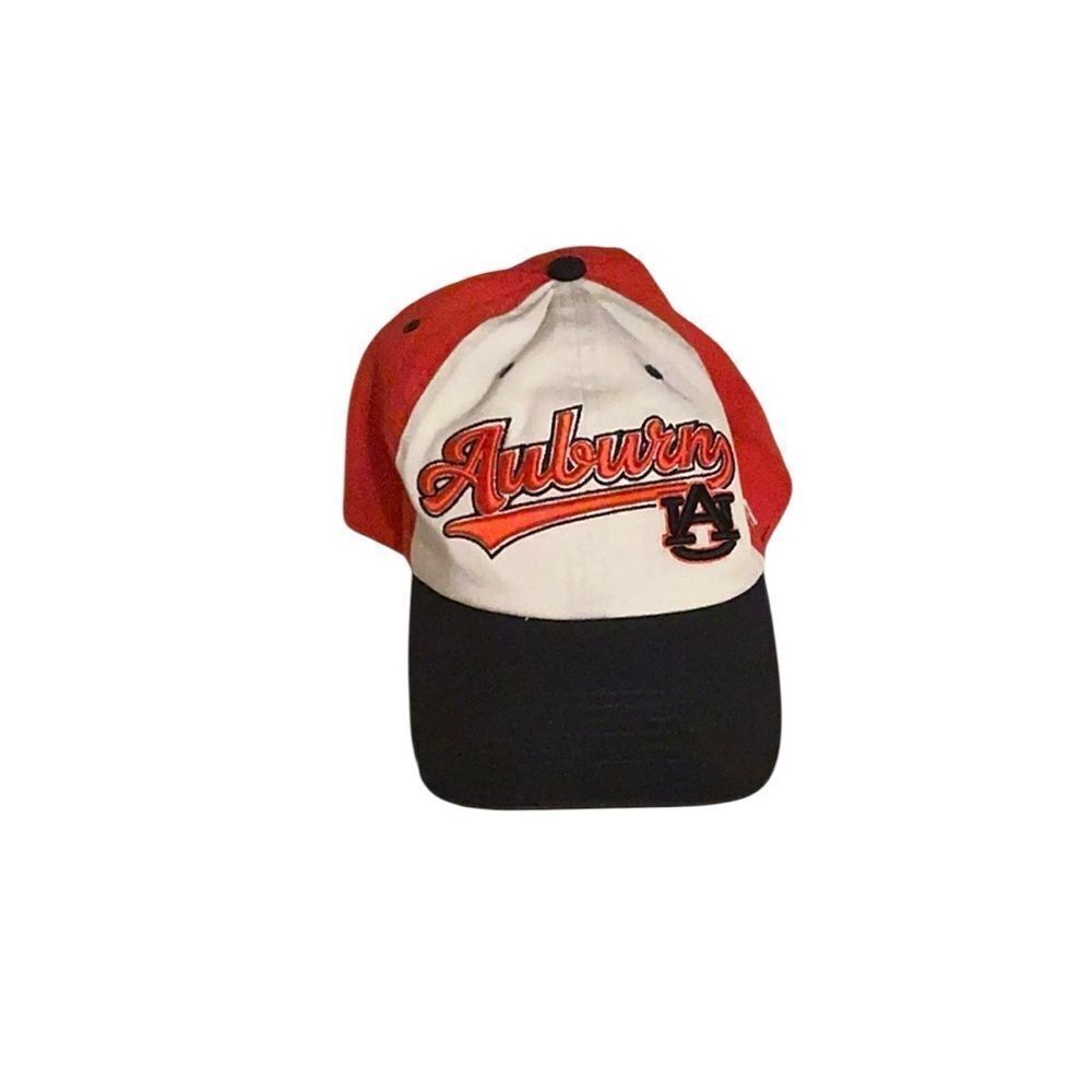 47 Brand Red and White Auburn Hat